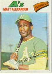 1977 Topps Baseball Cards      644     Matt Alexander